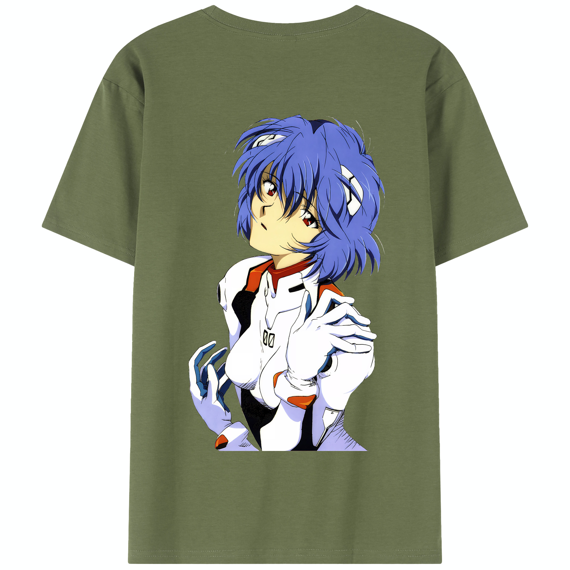 （画像用） EVA 新世紀エヴァンゲリオン 綿100％半袖Tシャツ（背面プリント）